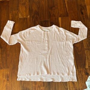 Aerie Pink Long Sleeve Tee
